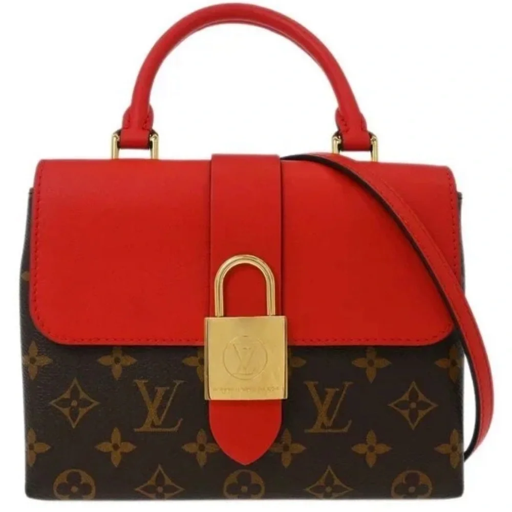 Louis Vuitton Monogram Canvas Coquelicot Red Locky BB Satchel/Shoulder Bg